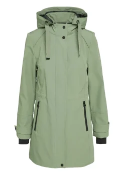 Wasserabweisende Jacke mit Kapuze