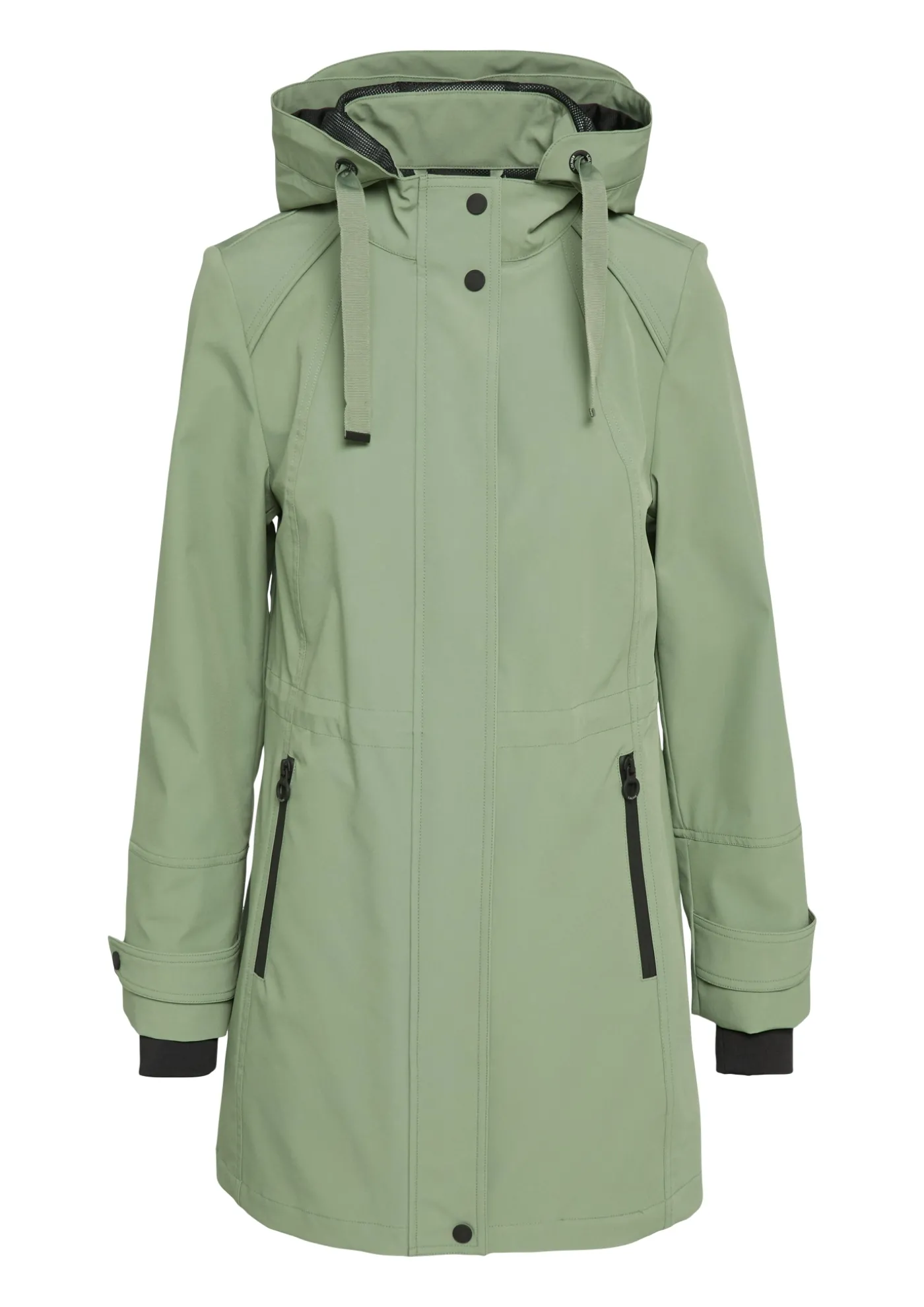 Wasserabweisende Jacke mit Kapuze