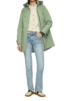 Wasserabweisende Jacke mit Kapuze