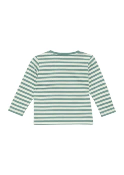 Weiches Baumwoll-Longsleeve mit Känguru-Applikation