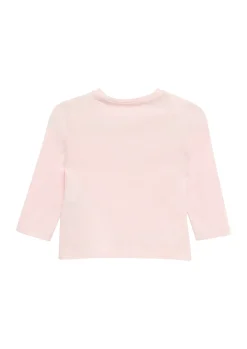 Weiches Longsleeve aus Baumwolle mit glitzerndem Frontprint