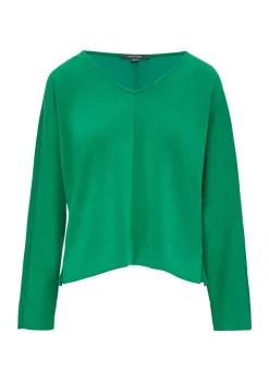 Weiches Relaxed-Fit-Sweatshirt mit Paspeldetails