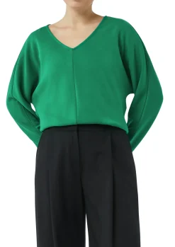 Weiches Relaxed-Fit-Sweatshirt mit Paspeldetails