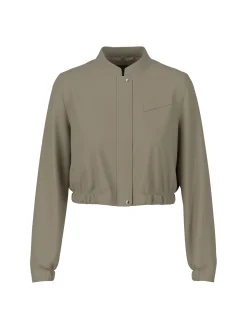 Weich fließende Blouson-Jacke