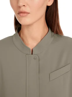 Weich fließende Blouson-Jacke