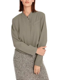 Weich fließende Blouson-Jacke
