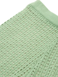 Wide Leg Strickhose