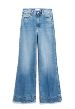 Wide Jeans recycelte Baumwolle Mix Comfort-Stretch MURLIAA
