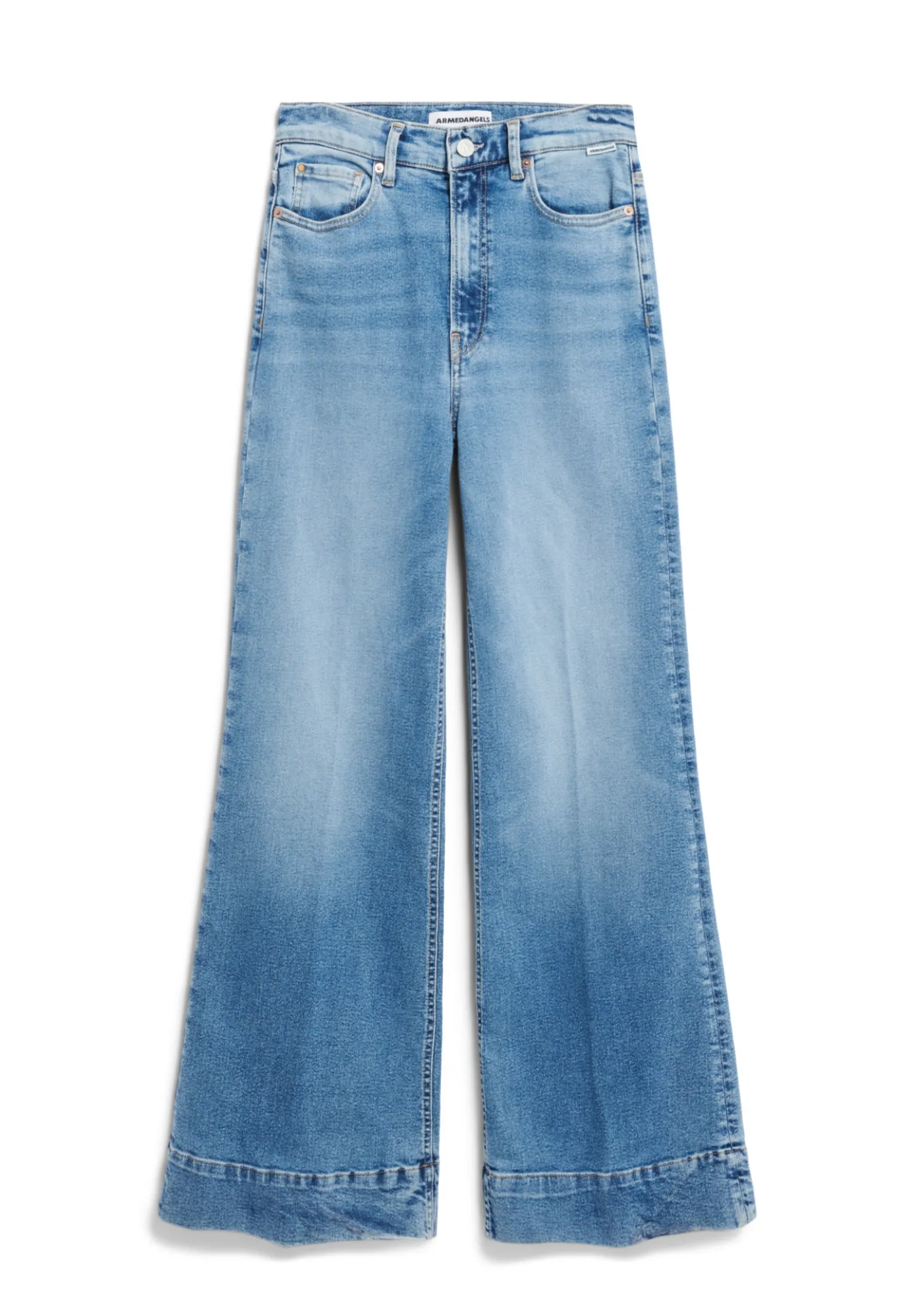 Wide Jeans recycelte Baumwolle Mix Comfort-Stretch MURLIAA