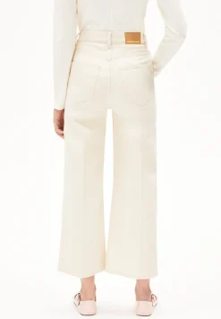 Wide Jeans recycelte Baumwolle Comfort-Stretch MURLIAA CROPPED