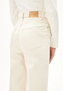 Wide Jeans recycelte Baumwolle Comfort-Stretch MURLIAA CROPPED