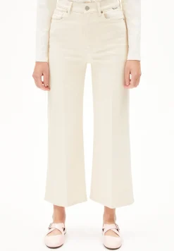 Wide Jeans recycelte Baumwolle Comfort-Stretch MURLIAA CROPPED