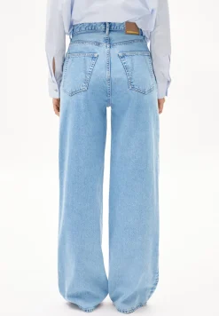 Wide Jeans recycelte Baumwolle ENIJAA