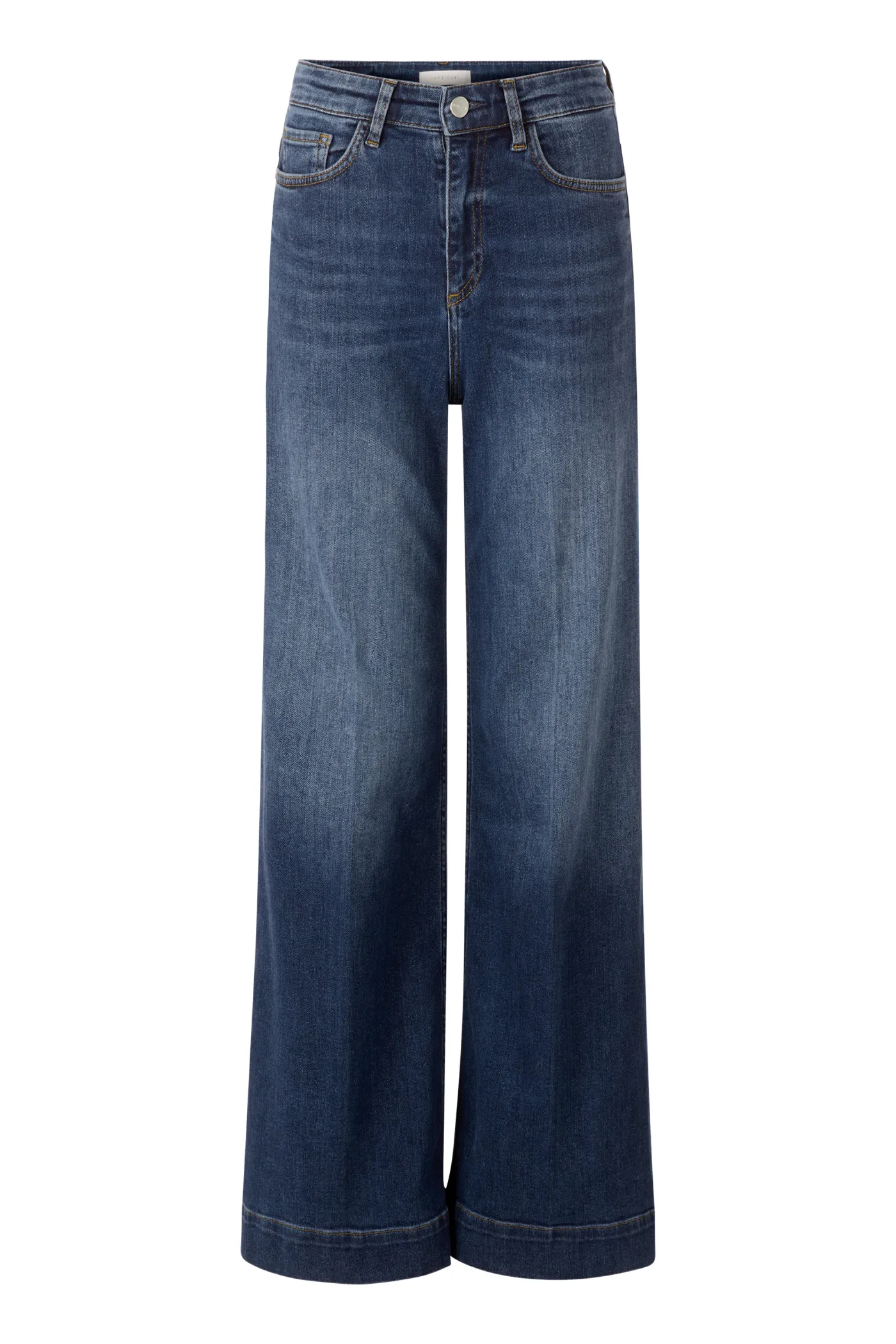 Wide Leg Denim mit hoher Taille