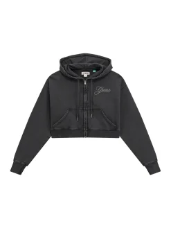 Zip Up Hoodie Cropped